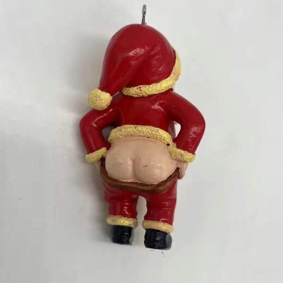 NWT Santa Claus Plastic Christmas Tree Ornament - Picture 3 of 3